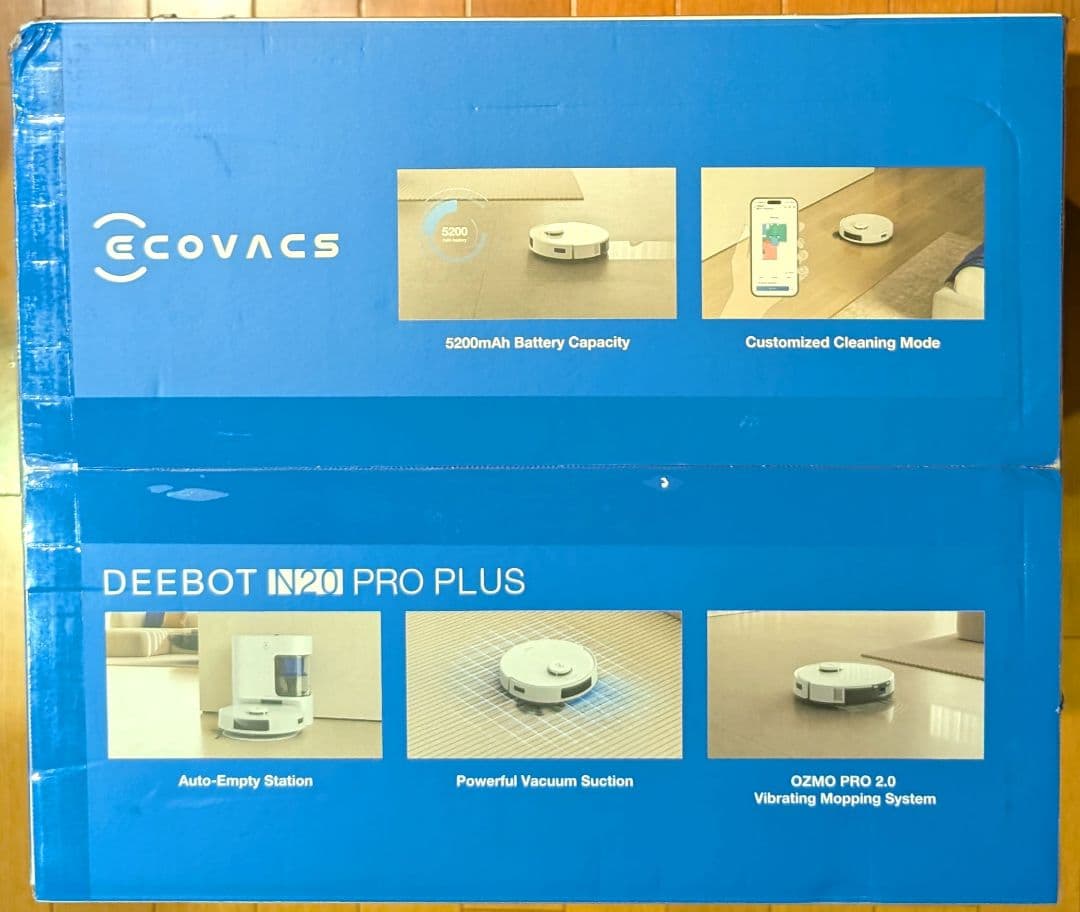 ロボット掃除機 エコバックス DEEBOT N20 PRO PLUS