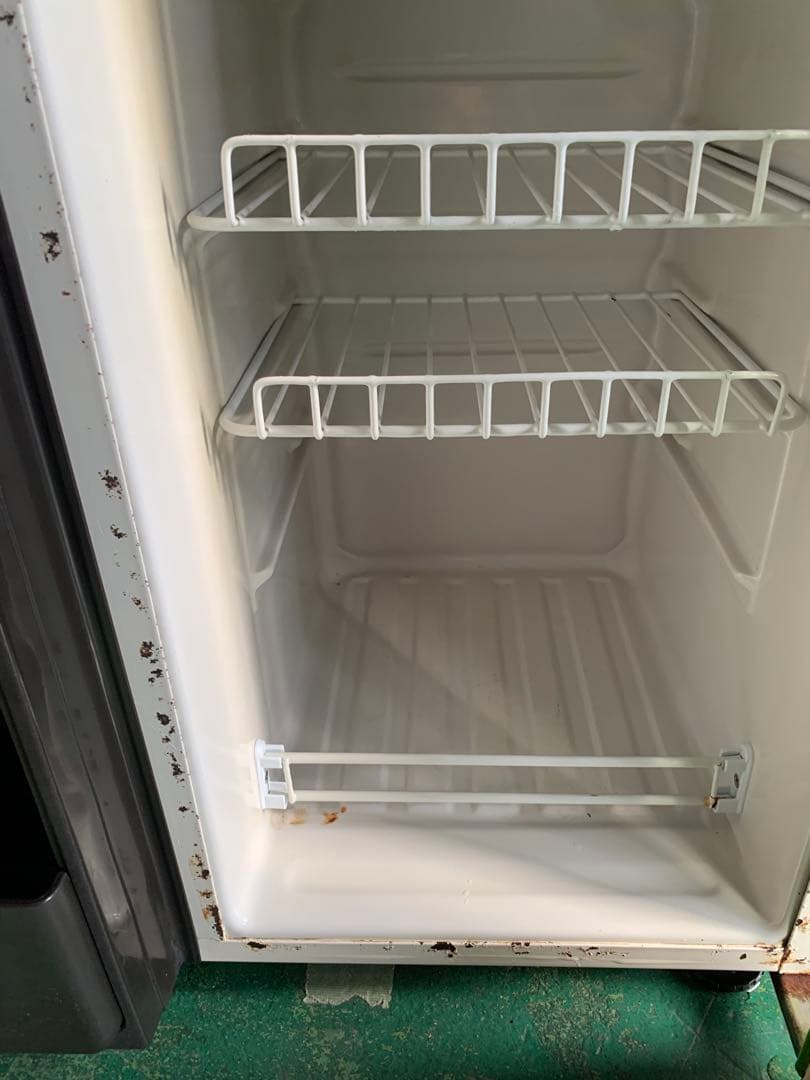 SHARP 希少 レトロポップ 冷蔵庫 稼動品 緑 昭和レトロ レトロ家電