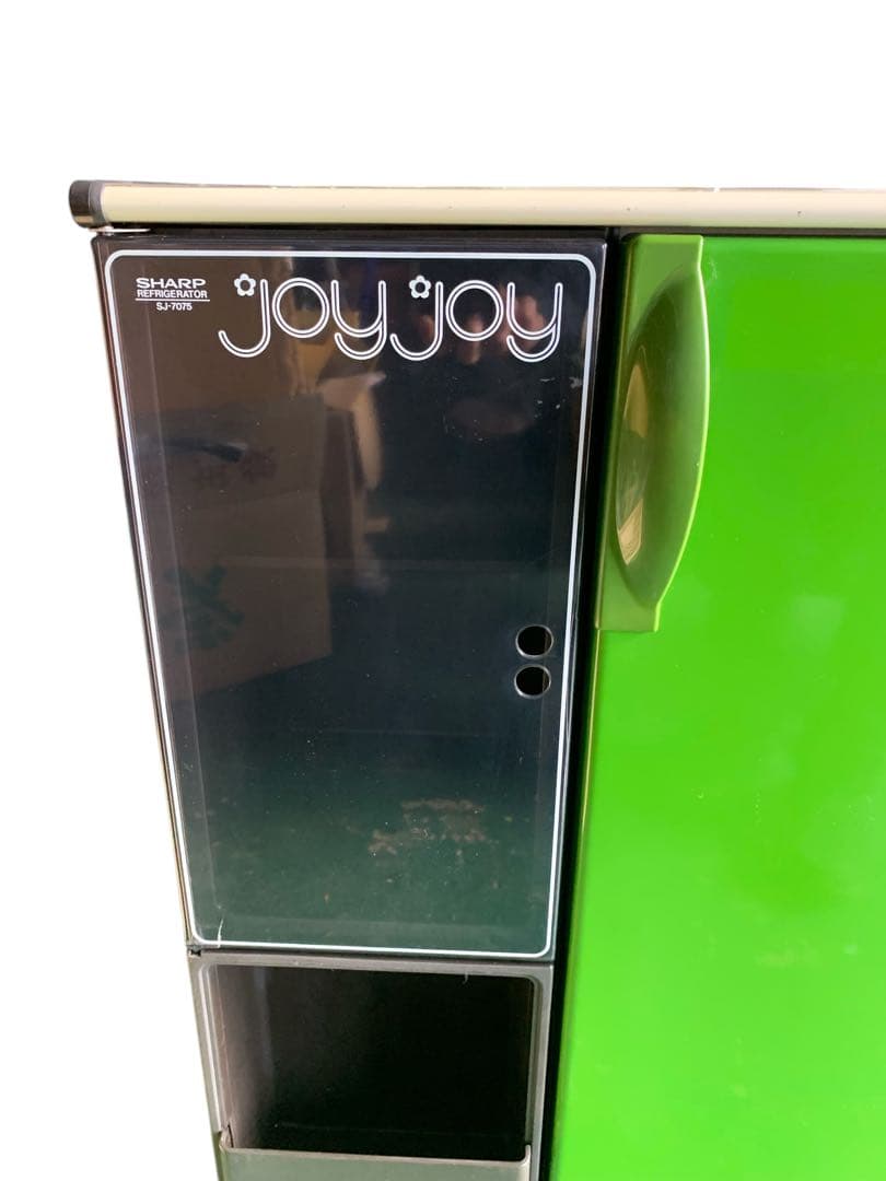 SHARP 希少 レトロポップ 冷蔵庫 稼動品 緑 昭和レトロ レトロ家電