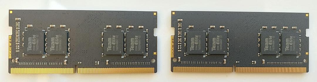 TEAM DDR4-3200 SODIMM 16GB 2枚組キット(32GB)