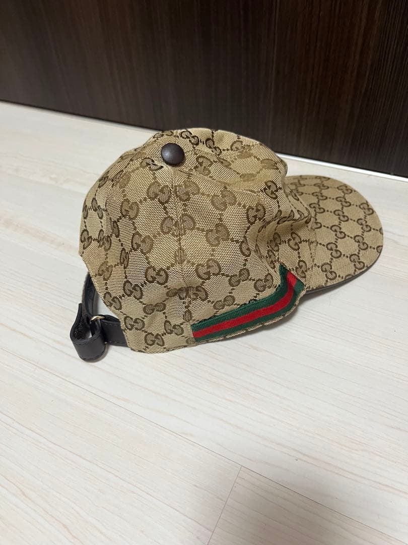 Gucci GGパターン ベージュキャップ