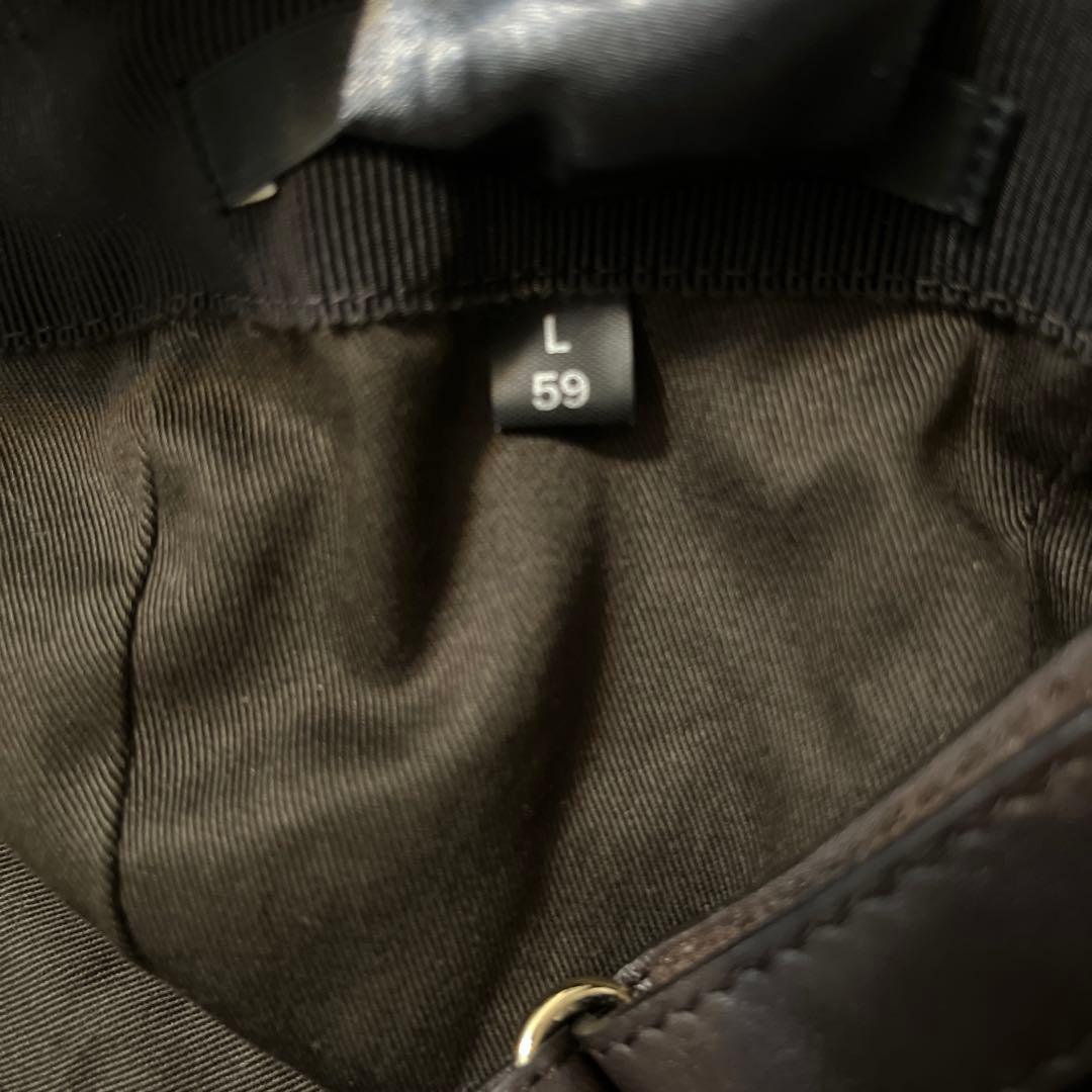 Gucci GGパターン ベージュキャップ