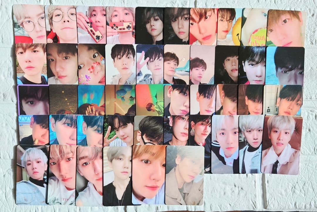 EXO ベッキョン トレカ セット