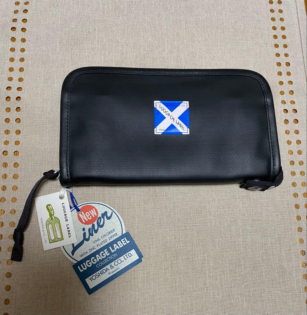 LUGGAGE LABEL ラゲッジレーベル長財布ブラック吉田カバン