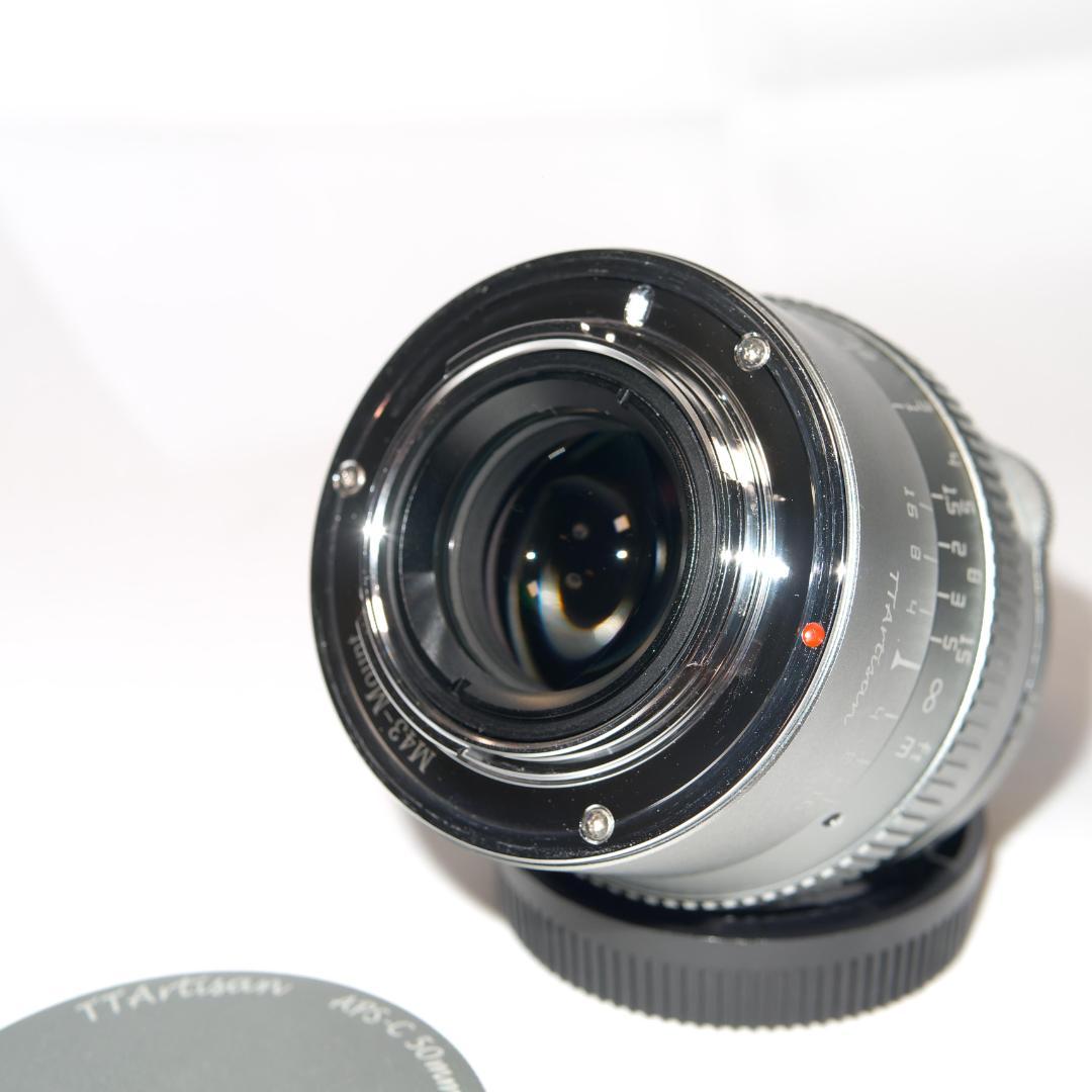TTArtisan 50mm f/1.2　M4/3マウント　限定チタニウムカラー