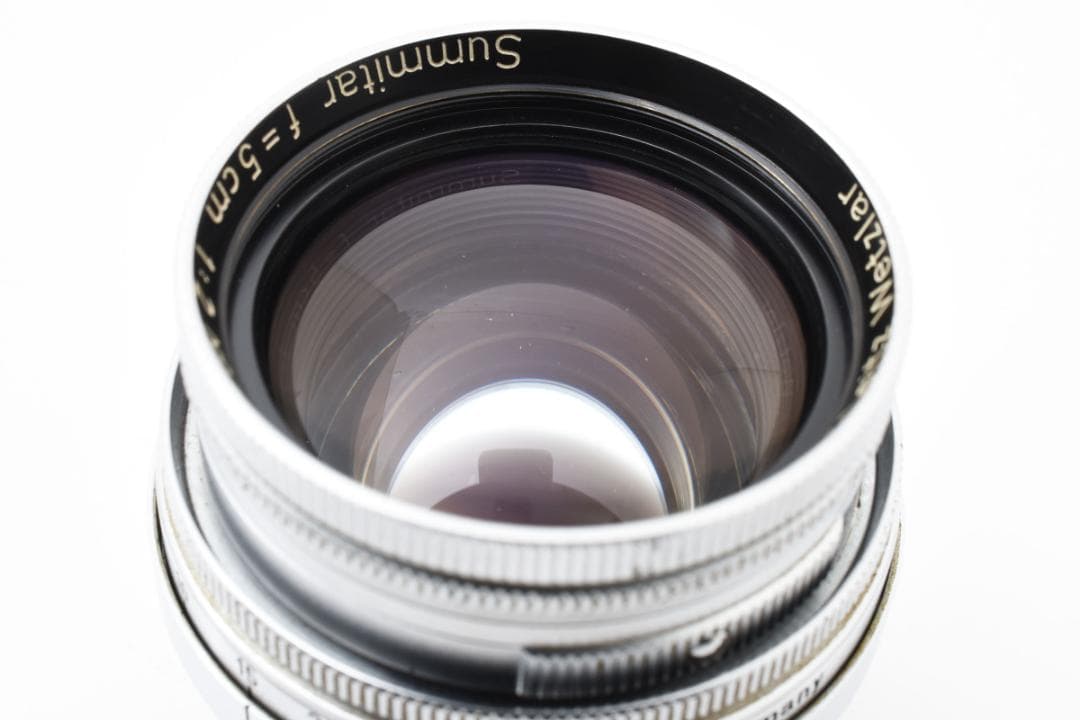 【良品】Leica Summitar 5cm f2 L39 単焦点レンズ #A5