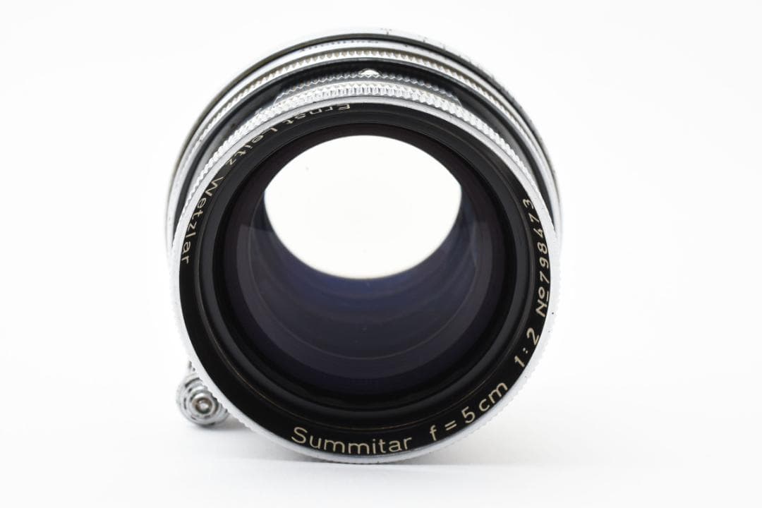 【良品】Leica Summitar 5cm f2 L39 単焦点レンズ #A5