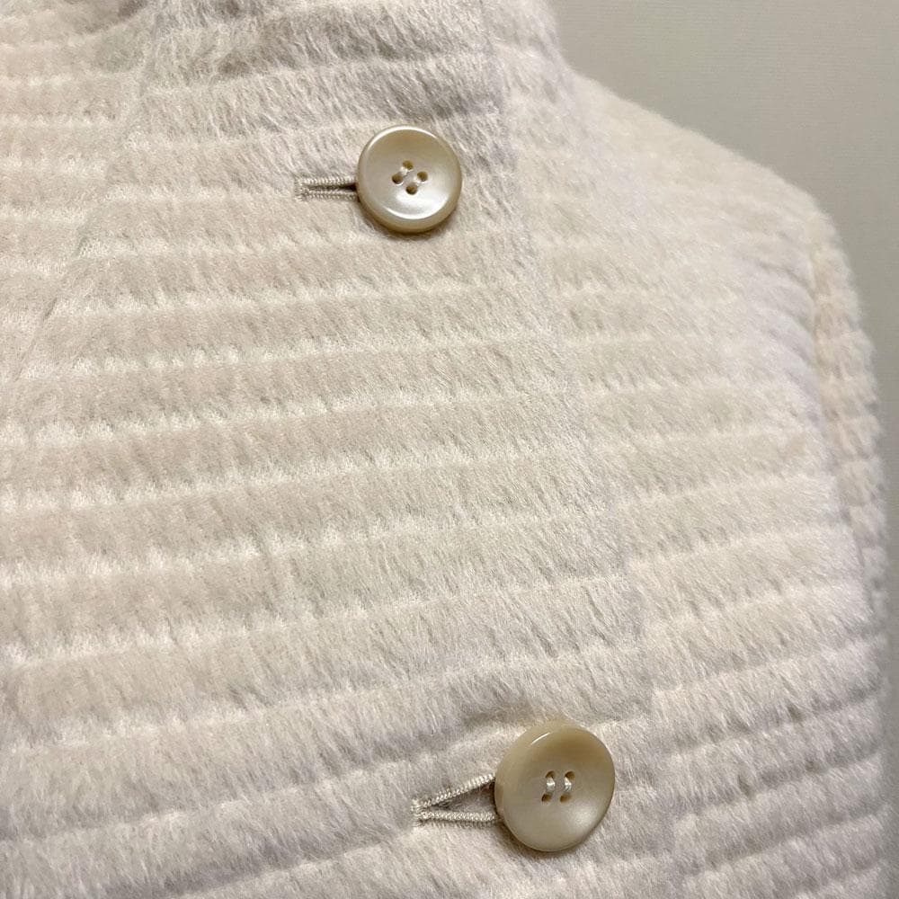 美品 レリアン AGNONA 高級生地 シャギーコート アルパカ ウール 日本製