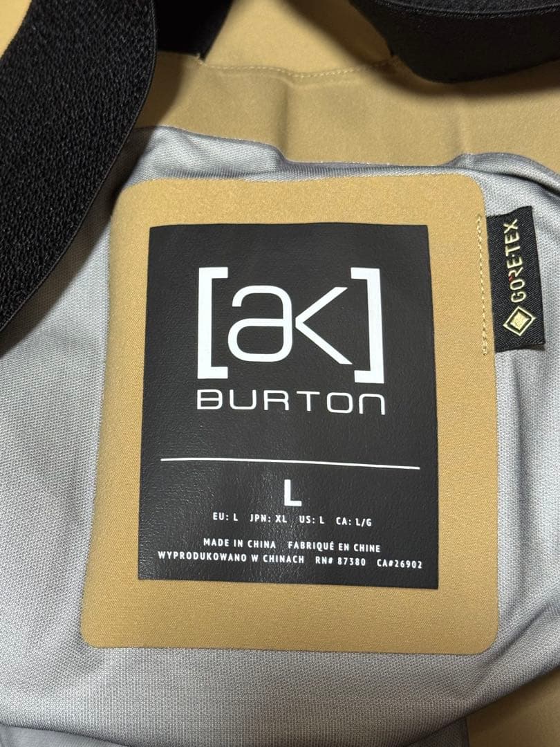 burton ak Freebird Bib L バートン ビブパンツ