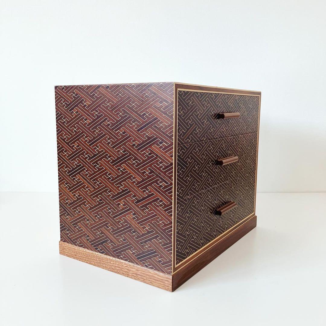 寄木細工　引出し　小物入れ　箱根　伝統工芸品　置物　小物収納　インテリア雑貨