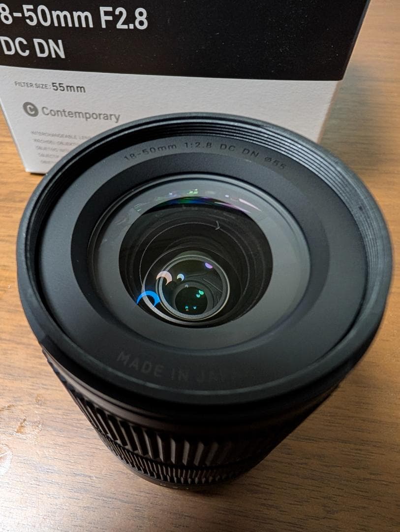 [良品]SIGMA 18-50mm F2.8 DC DN 富士フイルムXマウント