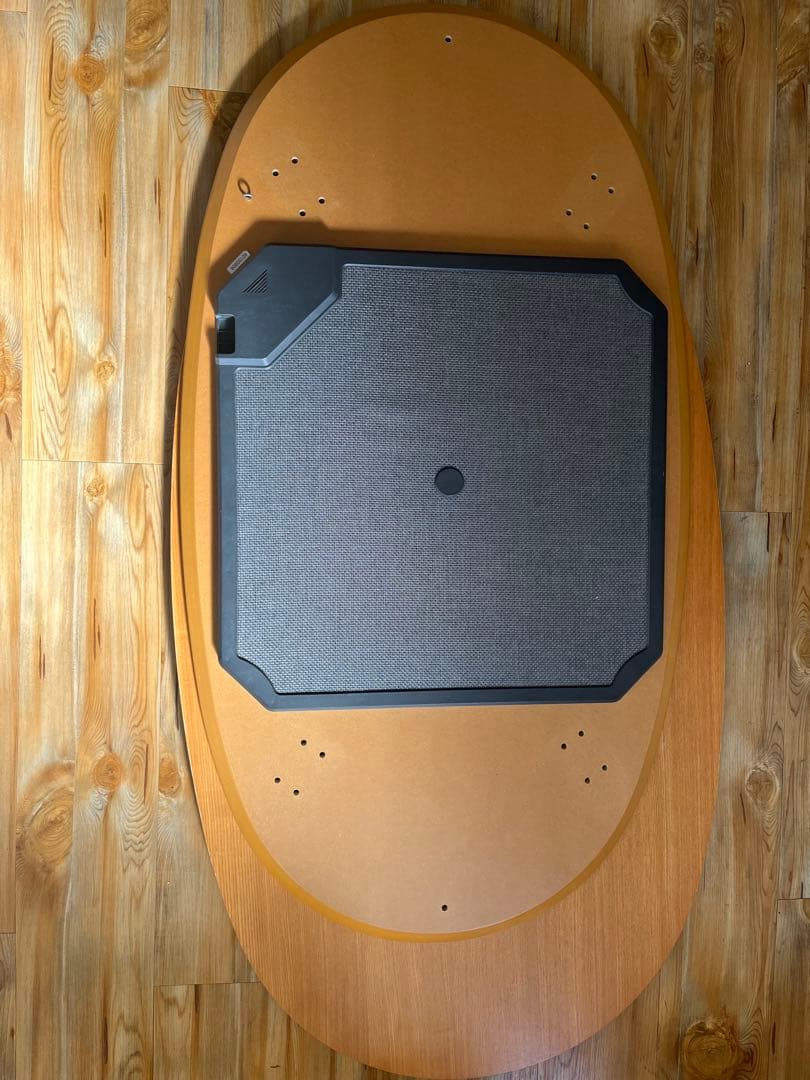 【美品】無印良品　楕円形こたつ　大