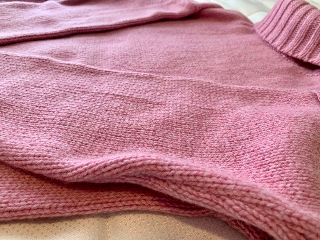 SLOANE タートルネック ニット M ピンク