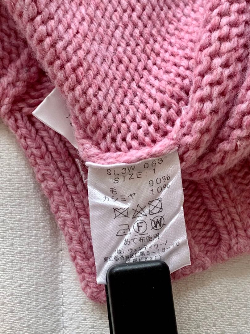 SLOANE タートルネック ニット M ピンク