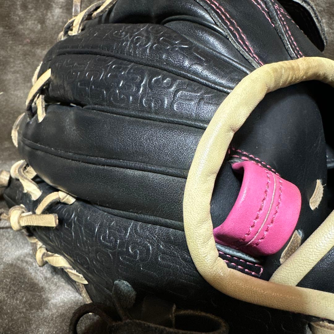 【中古】グラブワークス　オーダー一般硬式内野用グローブ 　薬指リング