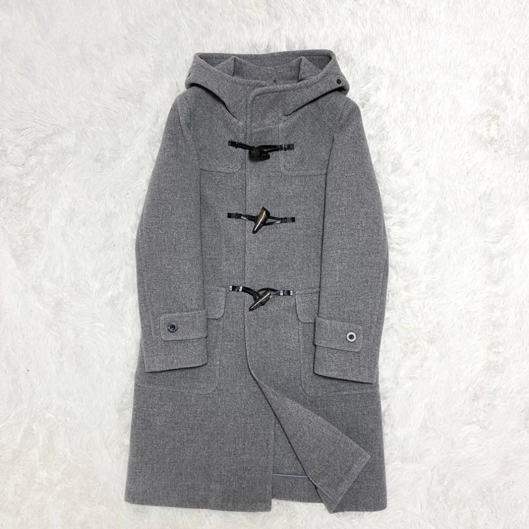 メル48429様【未使用】MACPHEE ウールメルトンロングダッフルコート