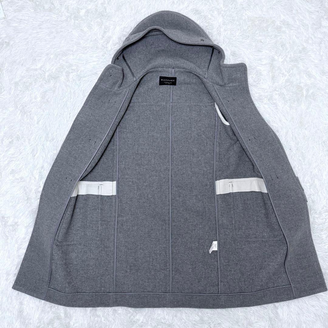 メル48429様【未使用】MACPHEE ウールメルトンロングダッフルコート