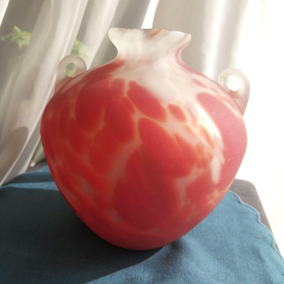 吹きガラス　花瓶