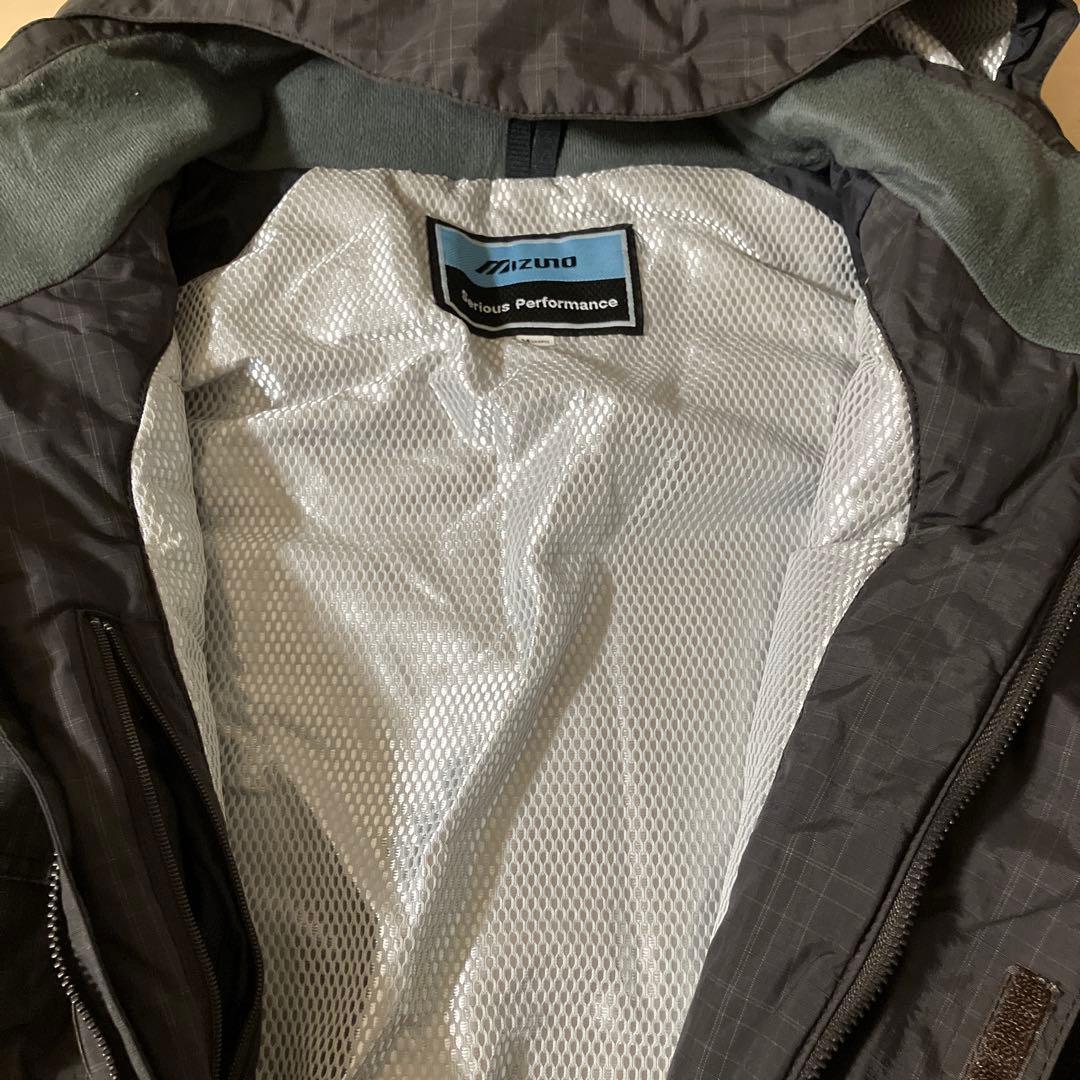 12.8 MIZUNO ミズノ スノーボードジャケット スノボーウェア ブラック