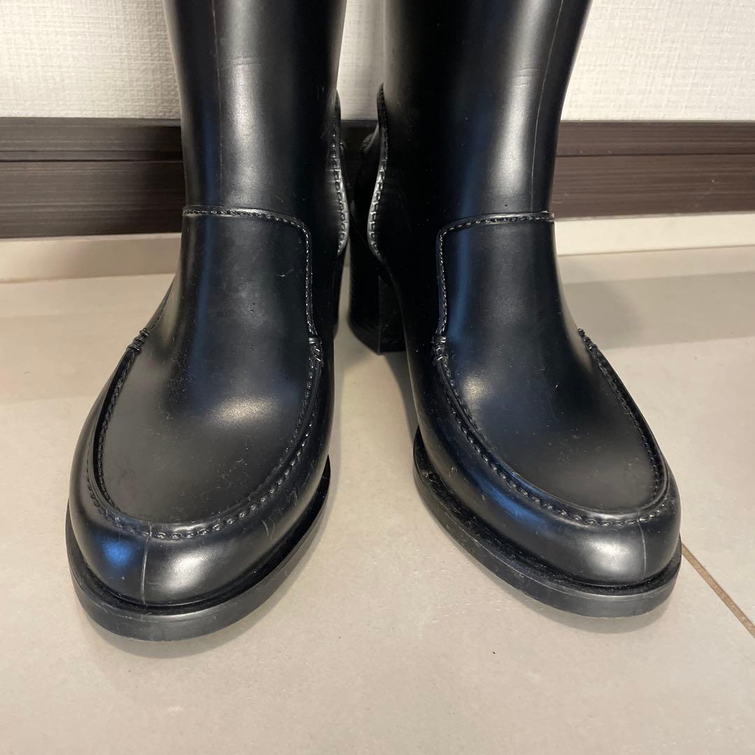 フェラガモ　レインブーツ　ロングレインブーツ