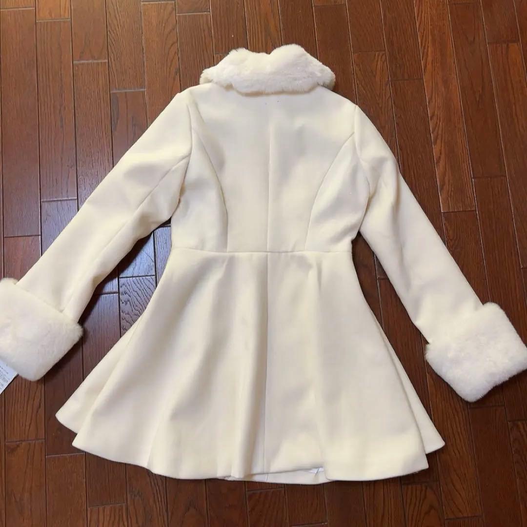 【タグ付き新品】honey mew ハニーミュウ　リボンビットコート Fサイズ