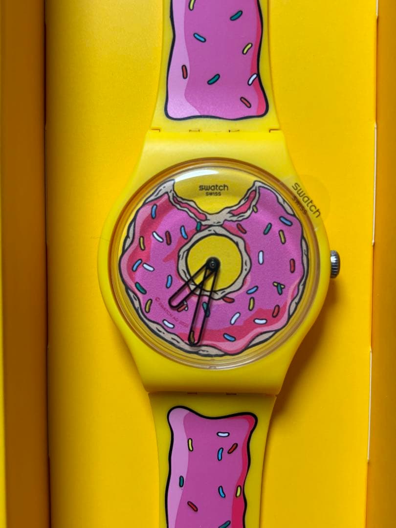 スウォッチ×シンプソンズ SECONDS OF SWEETNESS