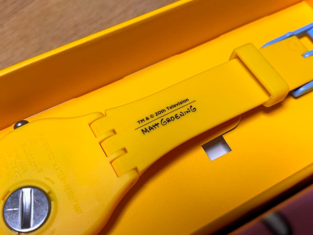 スウォッチ×シンプソンズ SECONDS OF SWEETNESS