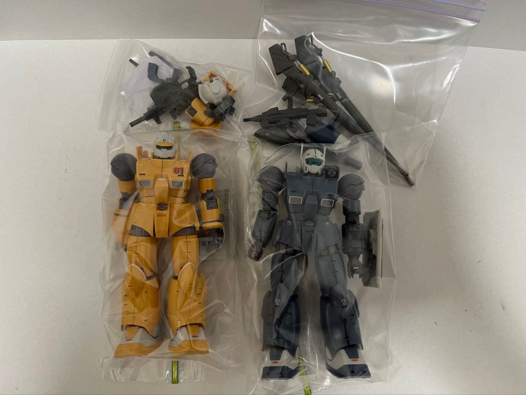 HG モビルワーカーとガンキャノン2体組立済　オリジン ガンプラ ジャンク