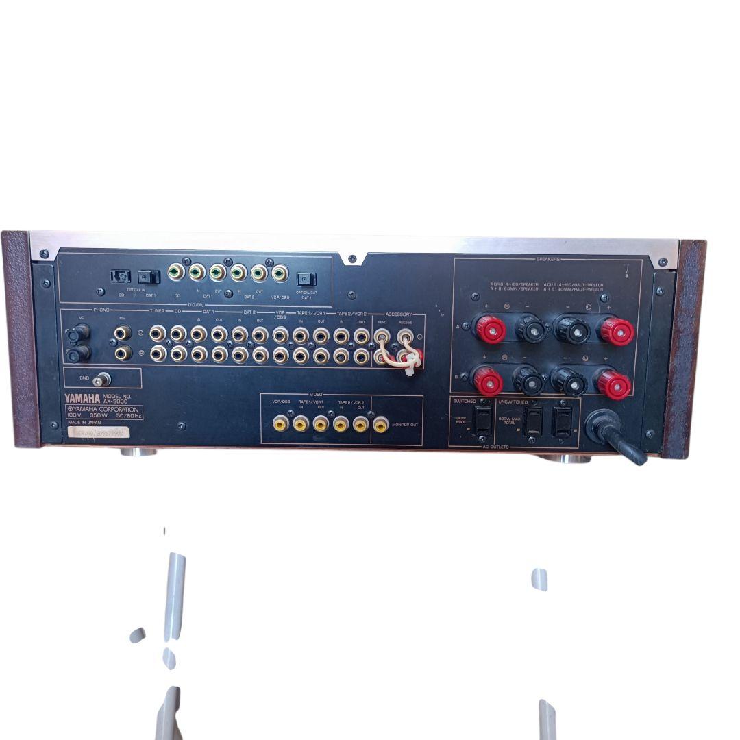 Yamaha AX-2000 プリメインアンプ　リモコン付き。