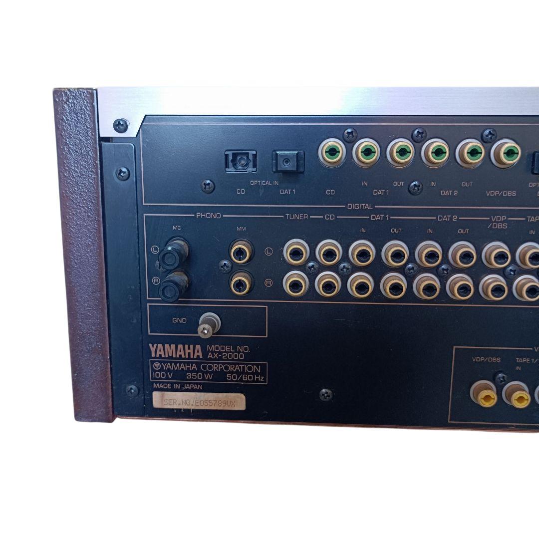 Yamaha AX-2000 プリメインアンプ　リモコン付き。