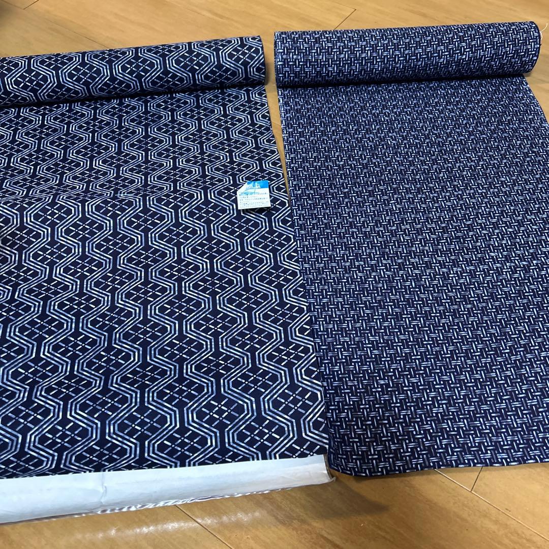 ４　浴衣反物　まとめ　純綿　１０点セット