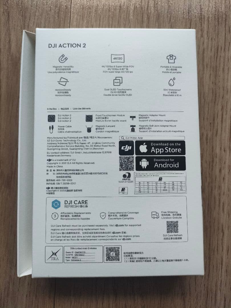 【付属品完備】DJI Action 2 Dual-Screenコンボ