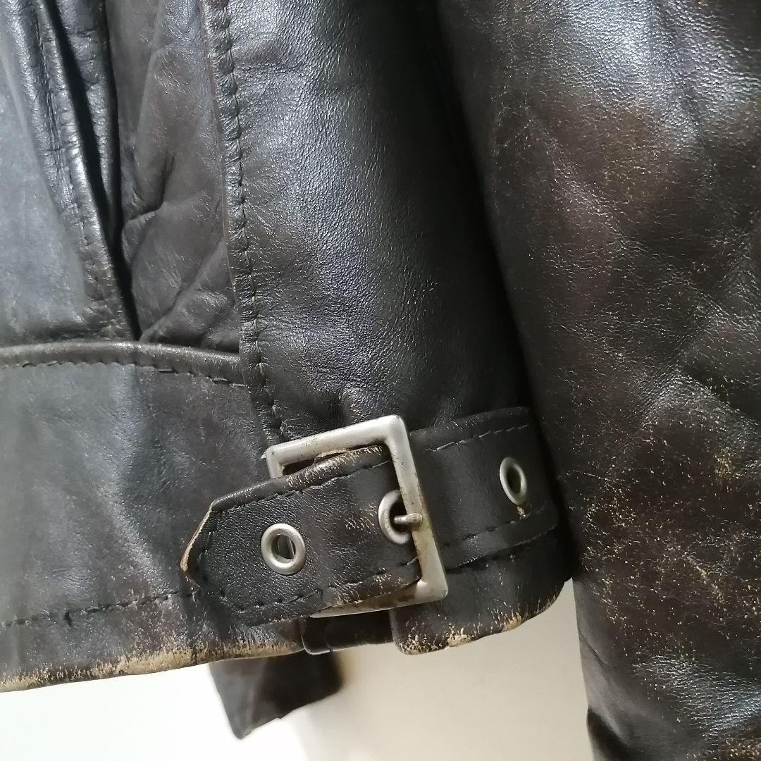 70s SCHOTTショット　シングルライダース　ボアライナー　TALONZIP