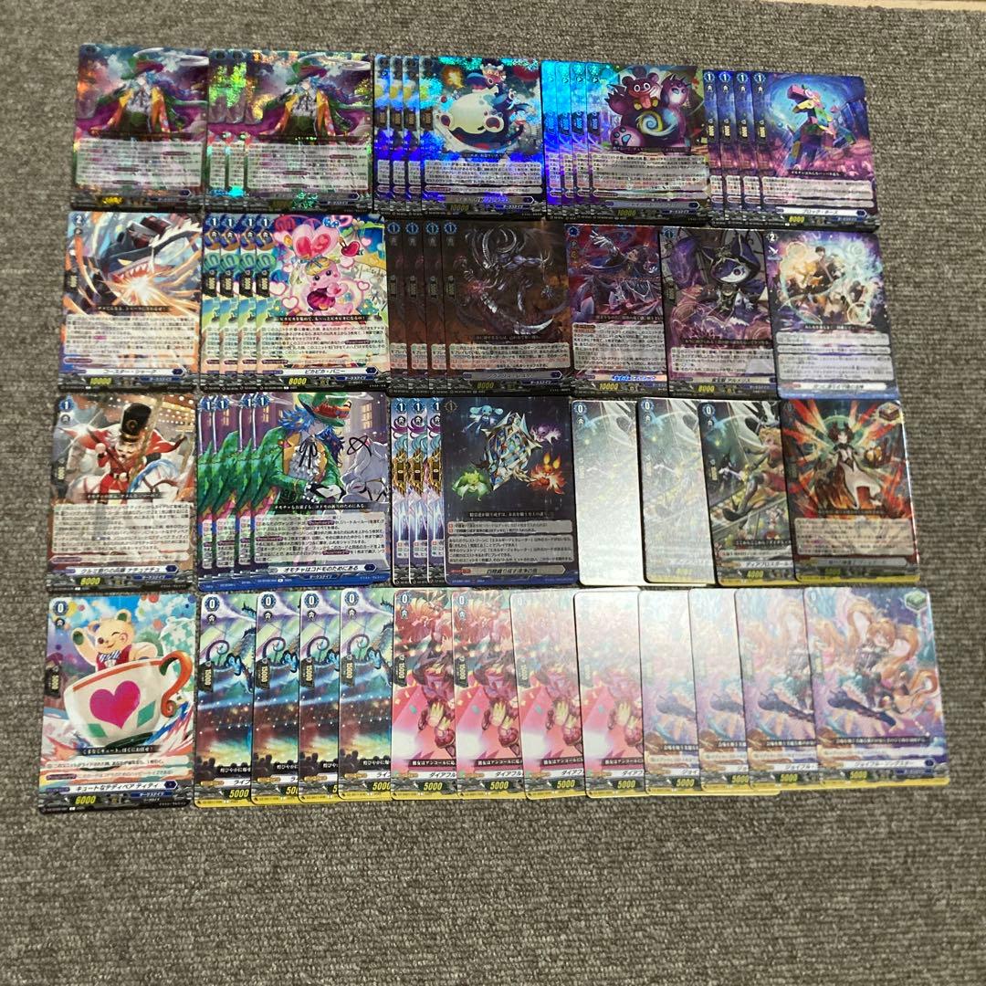 ヴァンガード ハートルールー　デッキ　パーツ　ヴァルナート　アヴァリスレスター