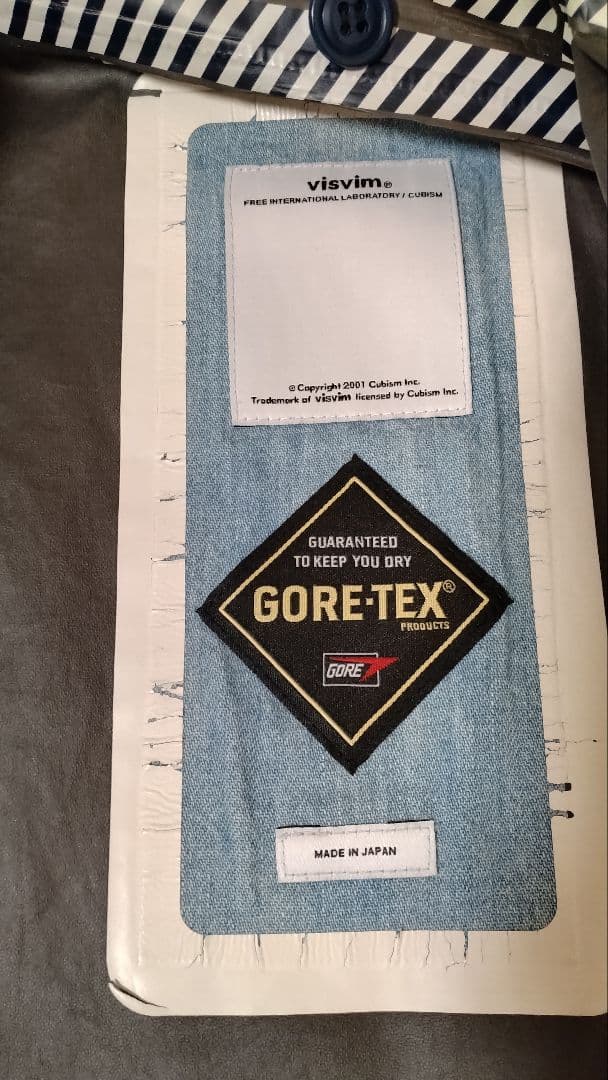 visvim GORE-TEXジャケット　ネイビー