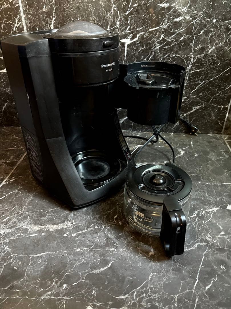 パナソニックコーヒーメーカー 全自動ミル付き沸騰浄水機能 （Panasonic)