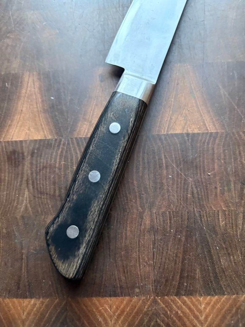 堺孝行　切付　牛刀　240mm 8寸　包丁　洋包丁　炭素鋼　研ぎ済み