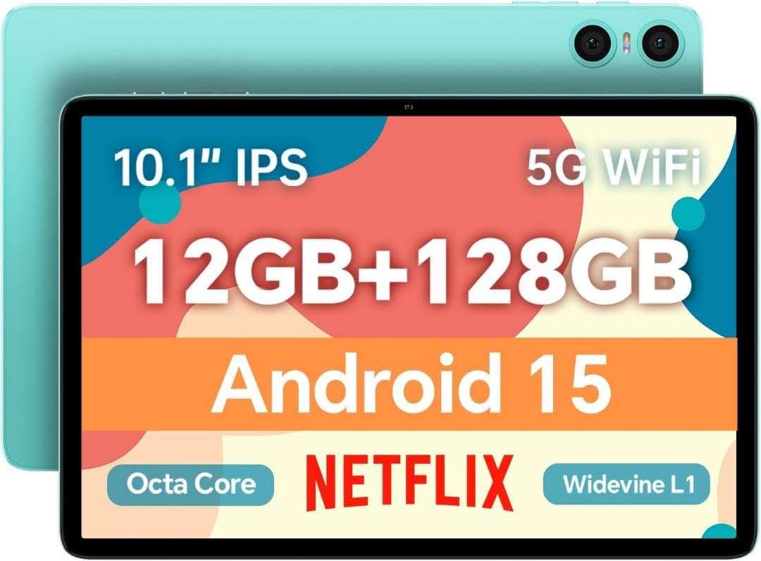 Android 15 タブレット 10インチ wi-fiモデル】ODEA