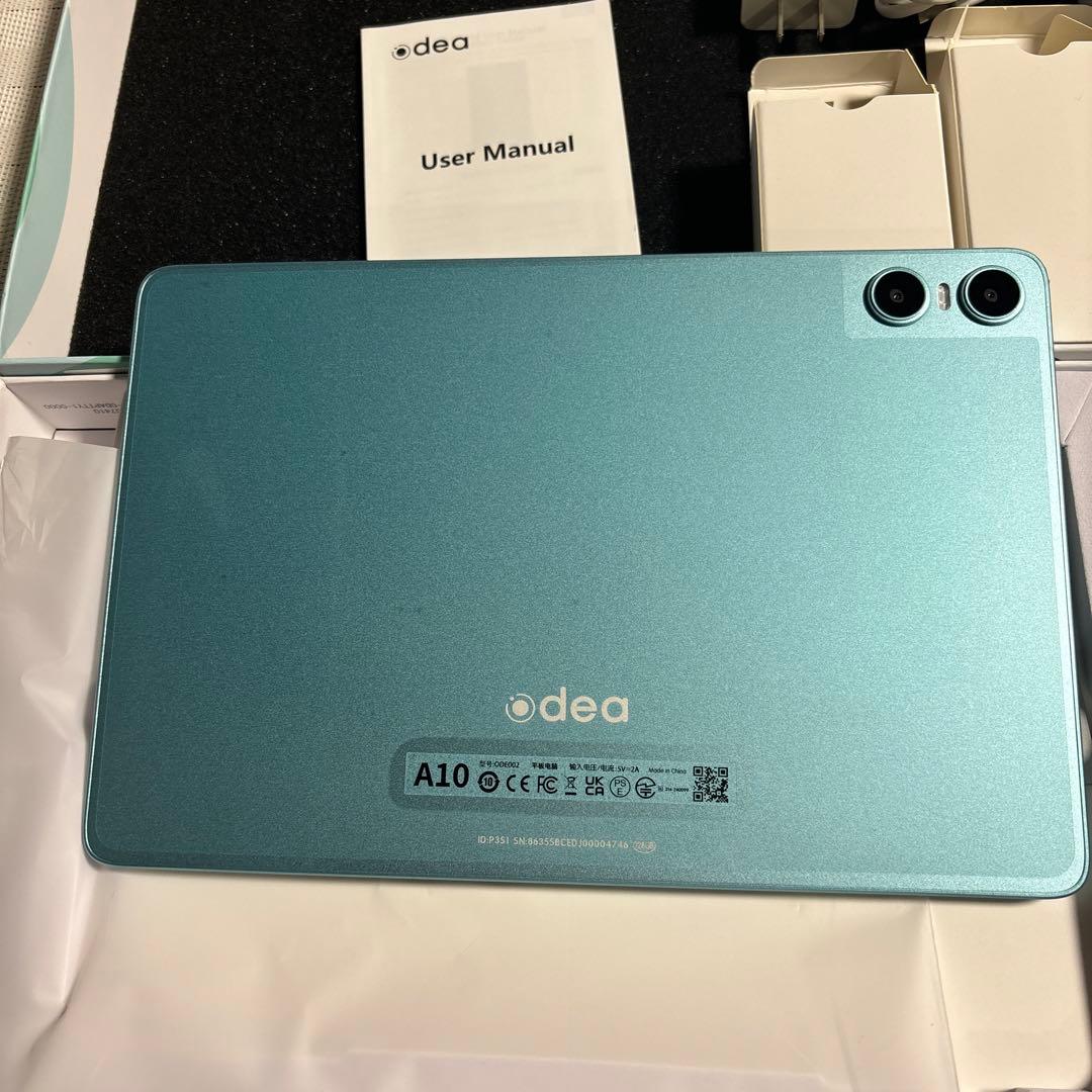 Android 15 タブレット 10インチ wi-fiモデル】ODEA