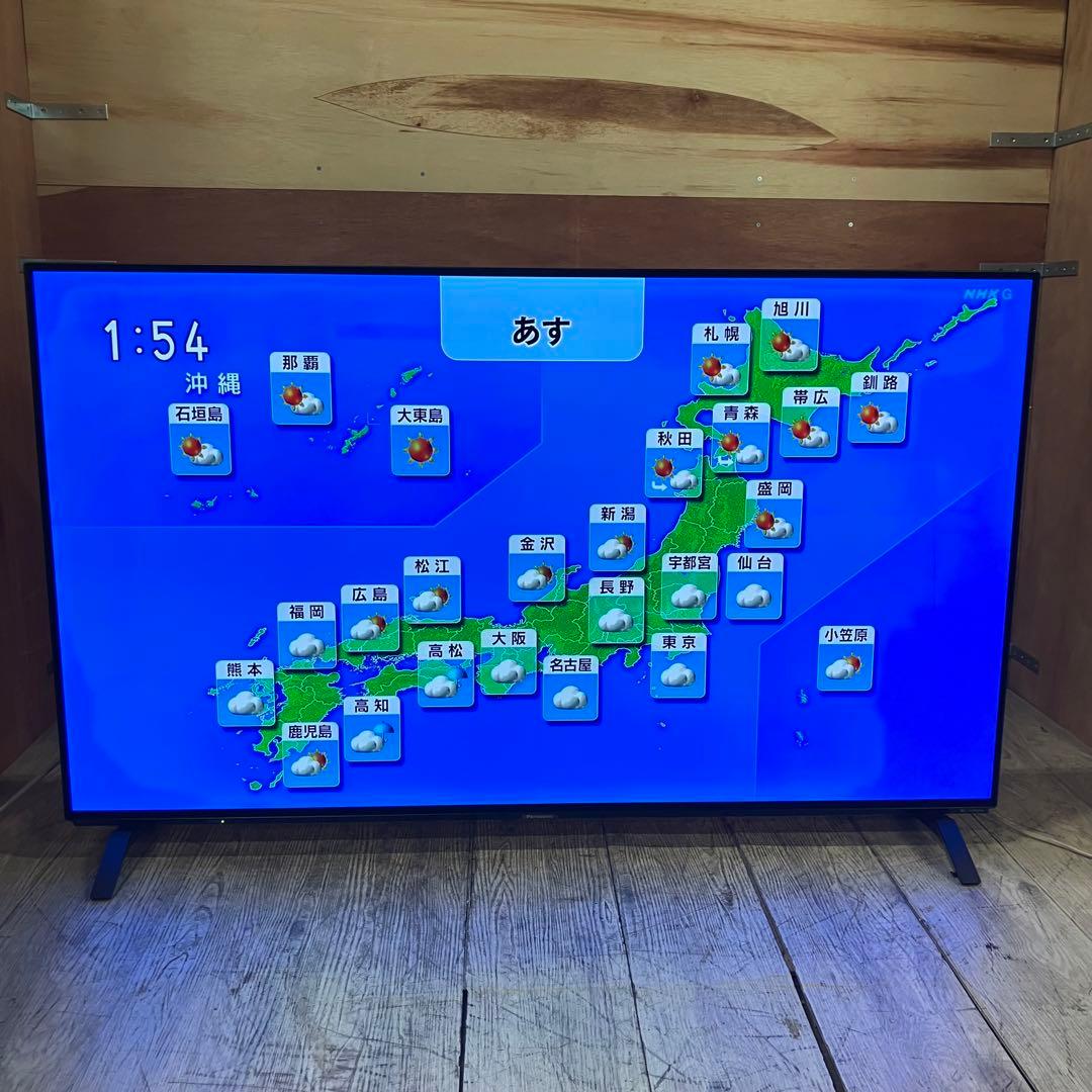 一都三県限定　配送設置無料　4K有機ELテレビ　Panasonic 55インチ