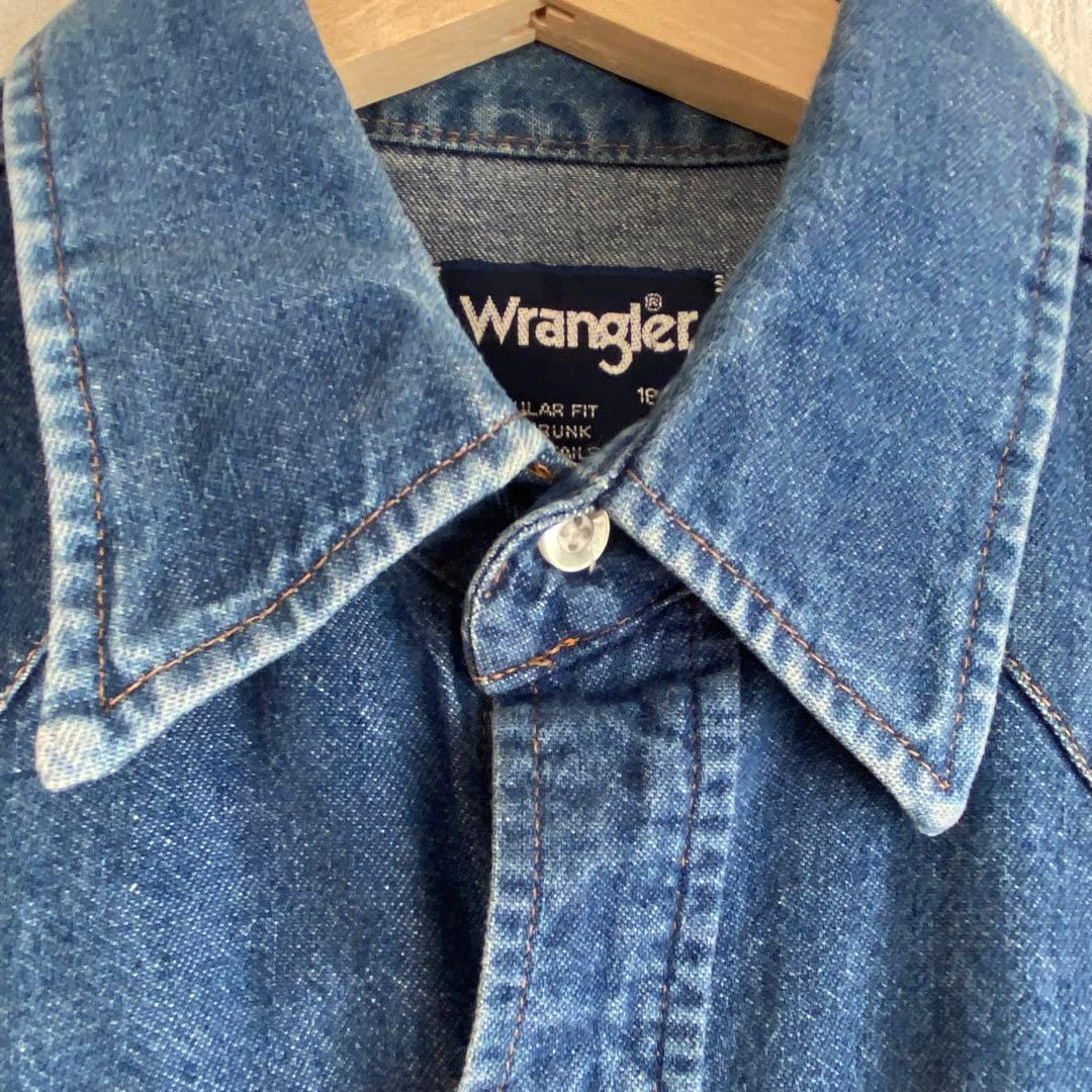 価格高騰　木村拓哉着　80年代　ラングラーウエスタンシャツ　wrangler