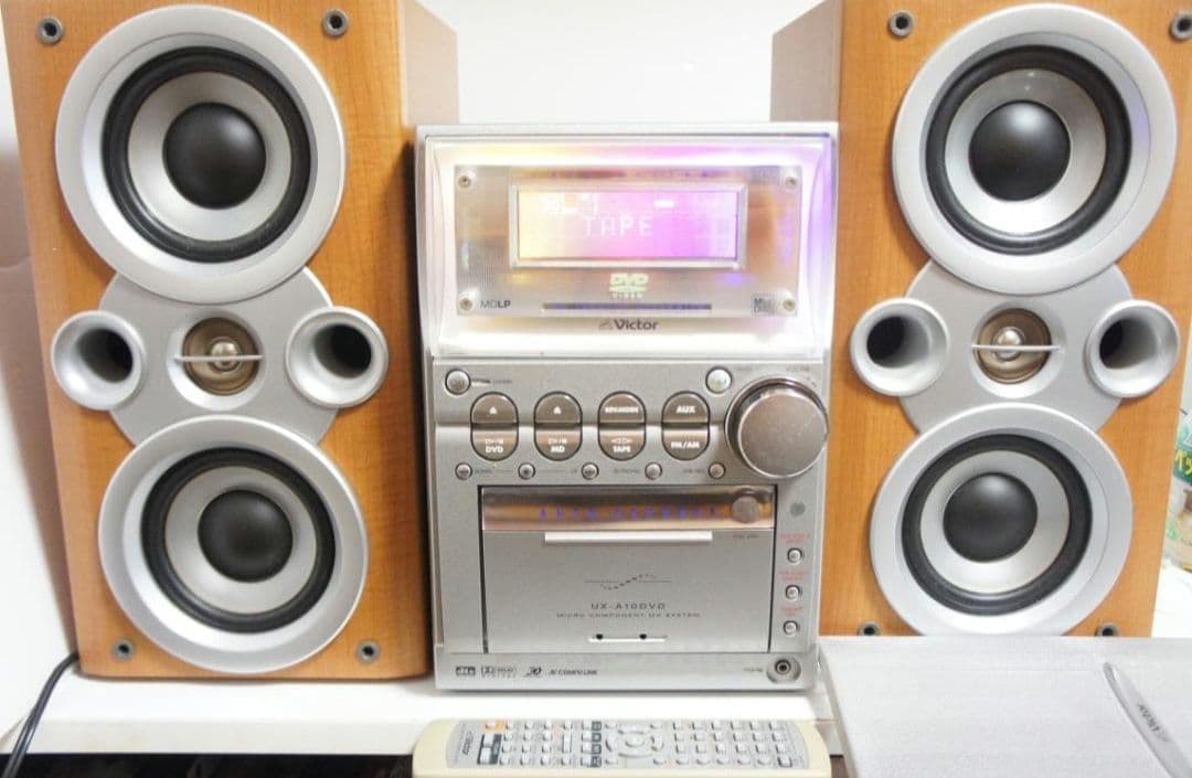 ビクター　コンポ　UX-AX10DVD cd md ラジオ