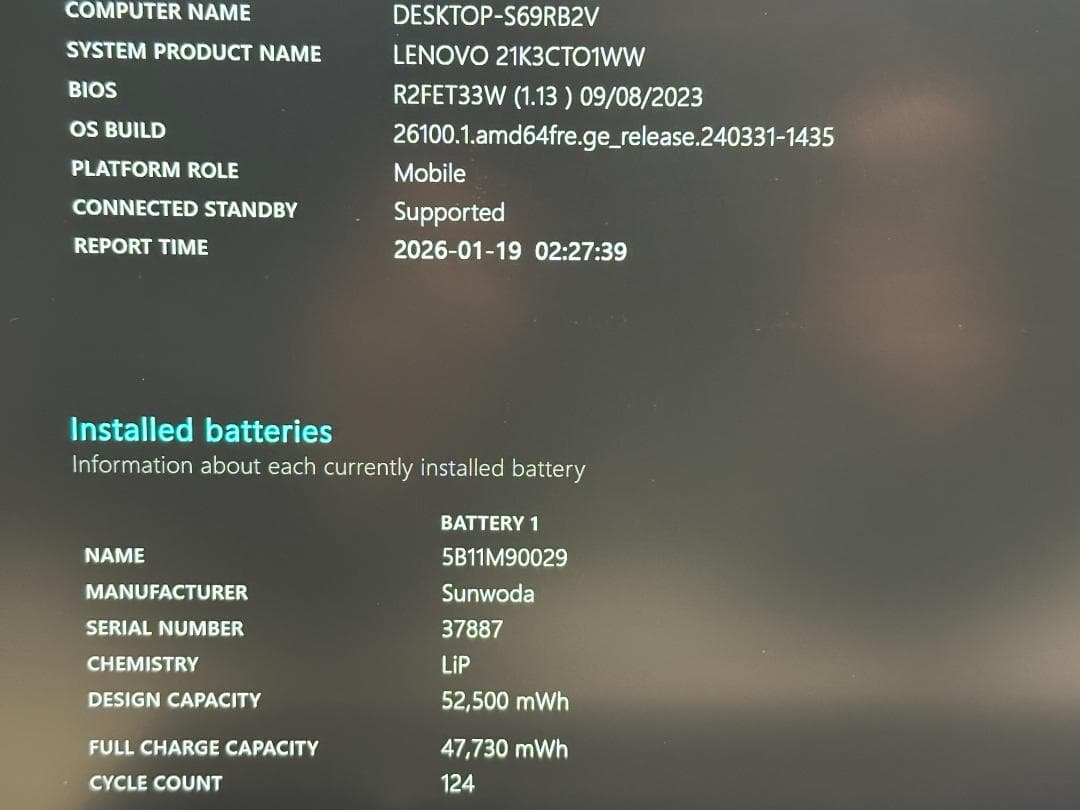 Windowsノート本体 Lenovo ThinkPad T14 G4 R5 16G 512G 740M