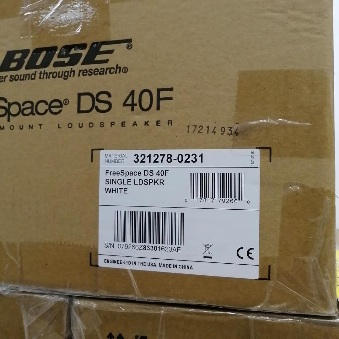 【新品】BOSE スピーカー ds40f ホワイト 3個セット