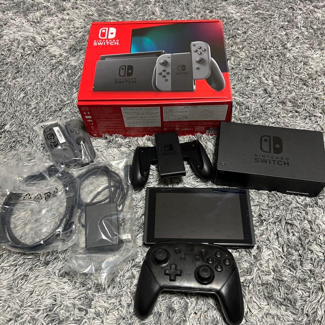 Nintendo Switch 本体 ブラック コントローラー