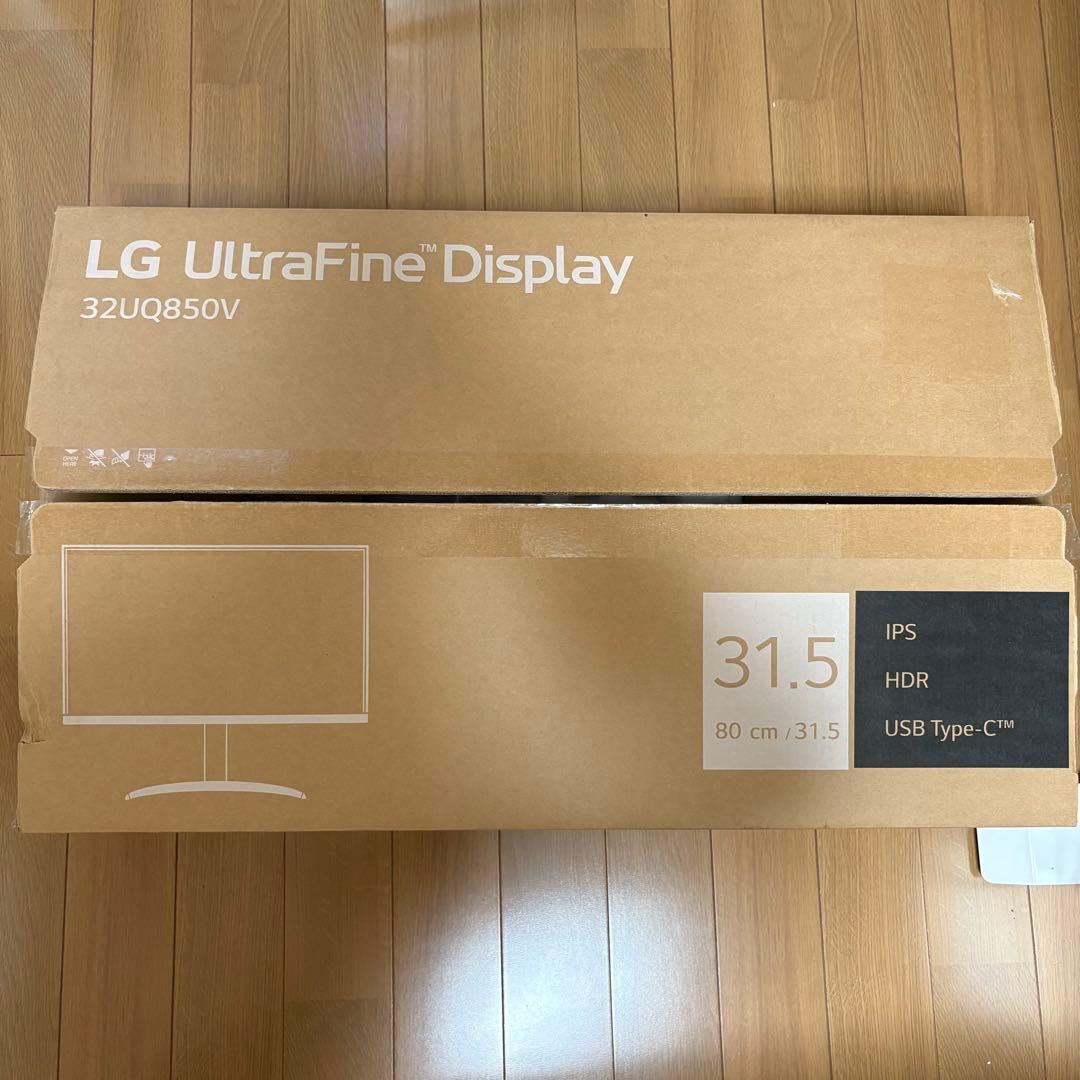 LG ディスプレイ 32UQ850V-W 31.5インチ