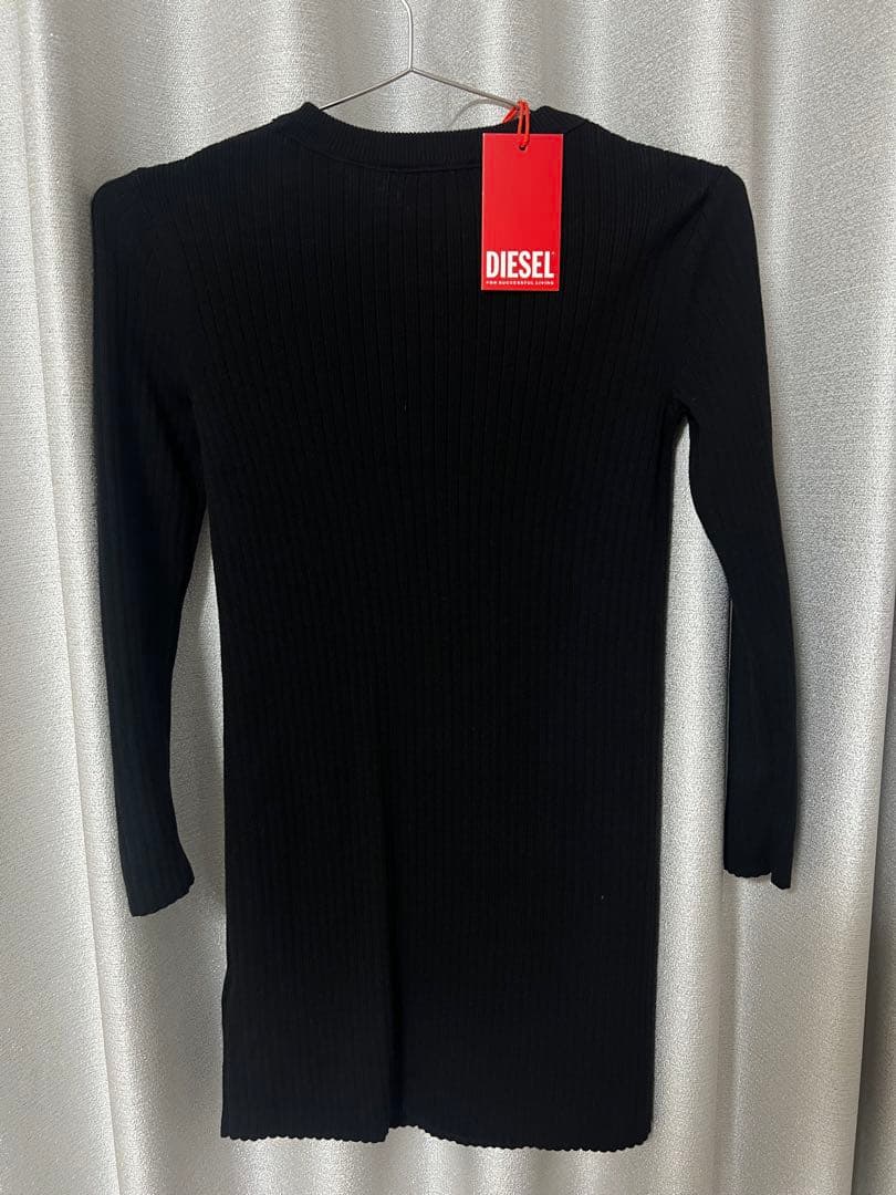 ディーゼル　diesel ニットワンピ　ニット　長袖　リブ　トップス　Tシャツ