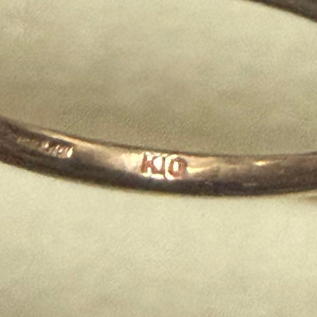 4℃ K10 エメラルドリング 指輪