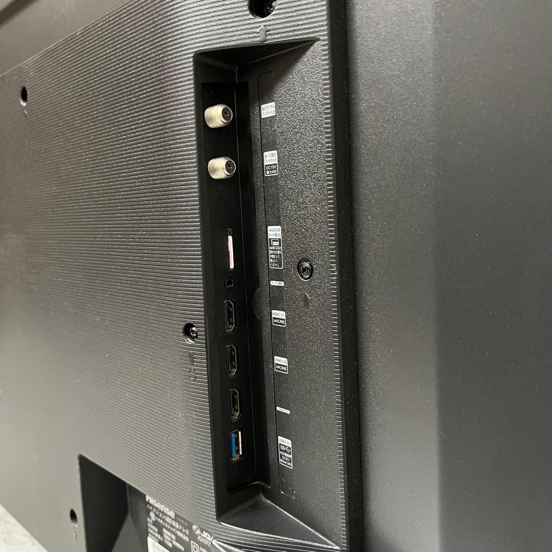 即日受渡❣️全国送料込ハイセンス50型4K液晶テレビWチューナー外付けHDD録画