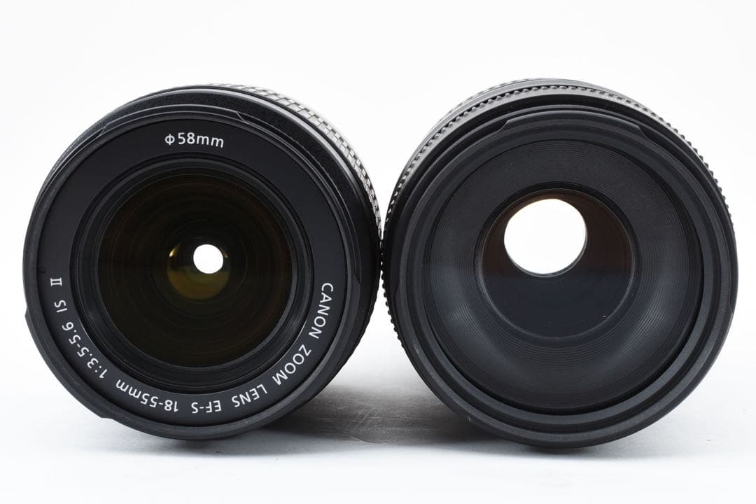 保証付き/Canon EOS KISS X9標準&望遠ダブルレンズセット